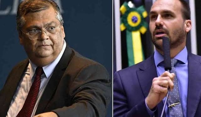 Dino quer processar Eduardo Bolsonaro por fala sobre a Maré