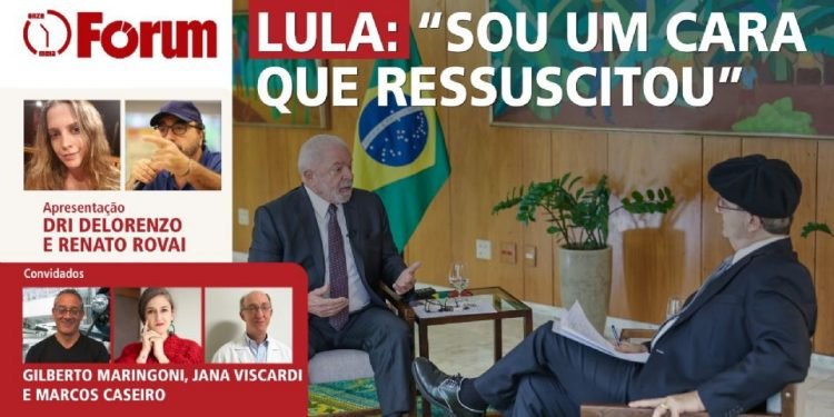 Lula diz a Reinaldo Azevedo por que “ressuscitou”