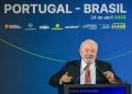 Lula critica protesto realizado contra ele em Portugal: ‘Papelão’