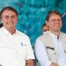 Com ausência do ministro da Agricultura, Jair Bolsonaro e Tarcísio de Freitas se encontram na Agrishow