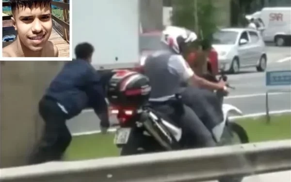 Justiça condena Governo de SP a pagar R$ 10 mil de indenização a criminoso algemado e puxado por PM em moto