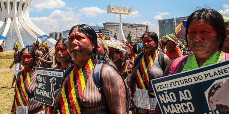 STF forma maioria para derrubar o marco temporal