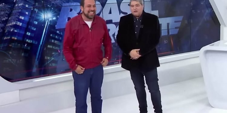 Datena declara apoio a Boulos no 2º turno das eleições: ‘Contra o crime organizado’