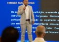 Welbert Pedro ministra palestra sobre emendas parlamentares para mais de 300 vereadores em Brasília