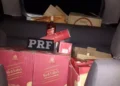 Operação Whisky: PF e Receita Federal descobrem maconha líquida escondida em garrafas de uísque no Rio