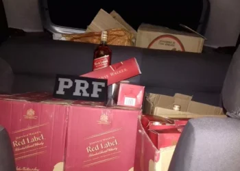 Operação Whisky: PF e Receita Federal descobrem maconha líquida escondida em garrafas de uísque no Rio