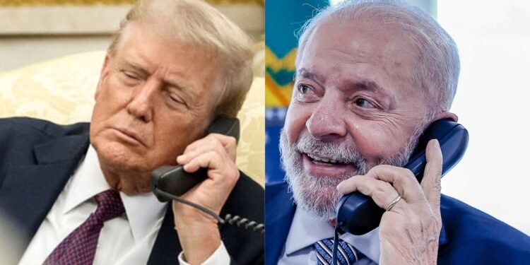 Lula fala com Trump e pede fim do “tarifaço” contra o Brasil